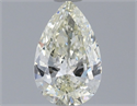 Diamante Natural 0.61 quilates, De pera , Color J, claridad SI1 y certificado IGI