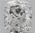 Natural Diamond 1.20 Carats, Cushion with  Cut, E Color, SI1 Clarity and Certified by GIA