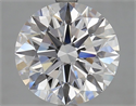 Del inventario de diamantes de laboratorio, 4.11 quilates, Redondo , Color D, claridad IF y certificado IGI