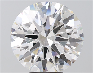 Picture of Lab Grown Diamond 7.25 Carats, Round with Ideal Cut, F Color, VS2 Clarity and Certified by IGI
