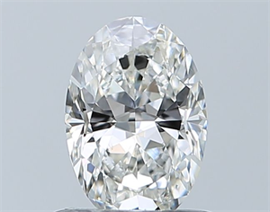 Picture of Natural Diamond 0.70 Carats, Oval with  Cut, G Color, SI1 Clarity and Certified by GIA