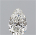 Natural Diamond 0.70 Carats, Pear with  Cut, G Color, VS1 Clarity and Certified by GIA