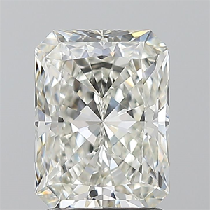 Picture of Natural Diamond 2.02 Carats, Radiant with  Cut, I Color, VVS2 Clarity and Certified by GIA