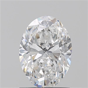 Picture of Natural Diamond 1.20 Carats, Oval with  Cut, E Color, SI2 Clarity and Certified by GIA