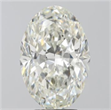 Diamante Natural 4.03 quilates, Ovalado , Color J, claridad SI1 y certificado GIA