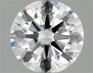 Picture of Lab Grown Diamond 1.01 Carats, Round with Ideal Cut, D Color, VS2 Clarity and Certified by IGI