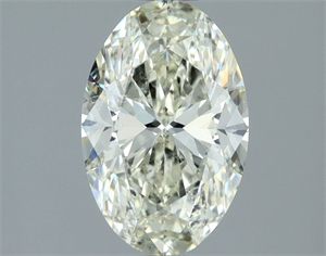 Foto Diamante Natural 1.50 quilates, Ovalado , Color K, claridad SI1 y certificado IGI de