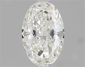 Foto Diamante Natural 0.70 quilates, Ovalado , Color G, claridad SI1 y certificado GIA de