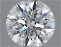 Natural Diamond 0.80 Carats, Round with Excellent Cut, G Color, SI1 Clarity and Certified by GIA