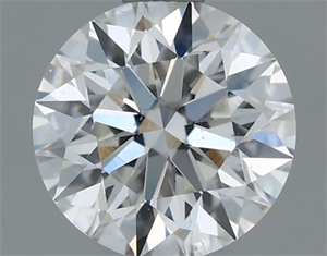 Picture of Natural Diamond 0.80 Carats, Round with Excellent Cut, G Color, SI1 Clarity and Certified by GIA