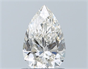 Natural Diamond 0.80 Carats, Pear with  Cut, J Color, VS2 Clarity and Certified by GIA