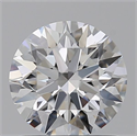 Lab Grown Diamond 1.04 Carats, Round with Ideal Cut, D Color, VVS1 Clarity and Certified by IGI