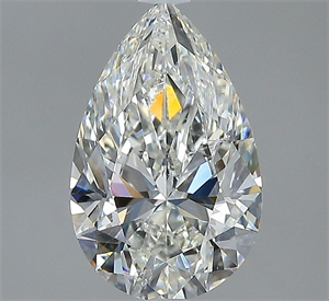 Foto Diamante Natural 2.02 quilates, De pera , Color J, claridad SI1 y certificado GIA de