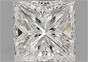 Natural Diamond 1.51 Carats, Princess with  Cut, I Color, VS2 Clarity and Certified by GIA