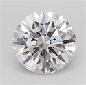 Lab Grown Diamond 2.02 Carats, Round with Ideal Cut, D Color, IF Clarity and Certified by IGI