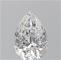 Diamante Natural 0.70 quilates, De pera , Color F, claridad VS1 y certificado GIA