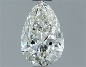 Picture of Natural Diamond 0.50 Carats, Pear with  Cut, I Color, VS1 Clarity and Certified by GIA