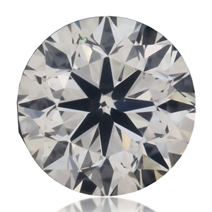Picture of Natural Diamond 0.40 Carats, Round with Very Good Cut, D Color, VS2 Clarity and Certified by GIA