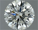 Natural Diamond 1.00 Carats, Round with Excellent Cut, M Color, VS2 Clarity and Certified by GIA
