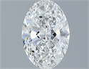 Diamante Natural 0.51 quilates, Ovalado , Color E, claridad VS2 y certificado GIA