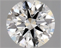Diamante Natural 0.50 quilates, Redondo , Color H, claridad VVS2 y certificado GIA
