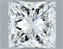 Diamante Natural 0.70 quilates, Princesa , Color H, claridad VVS1 y certificado IGI