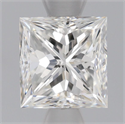 Natural Diamond 1.01 Carats, Princess with  Cut, G Color, SI2 Clarity and Certified by GIA