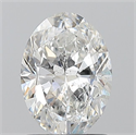Diamante Natural 1.20 quilates, Ovalado , Color F, claridad SI2 y certificado GIA