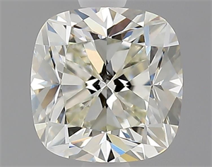 Foto Diamante Natural 1.50 quilates, Del cojín , Color J, claridad SI1 y certificado GIA de