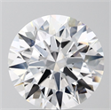 Del inventario de diamantes de laboratorio, 4.00 quilates, Redondo , Color D, claridad VS2 y certificado IGI