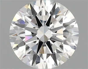 Picture of Lab Grown Diamond 1.04 Carats, Round with Ideal Cut, D Color, VS2 Clarity and Certified by IGI