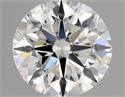 Diamante Natural 0.75 quilates, Redondo , Color H, claridad VS2 y certificado GIA