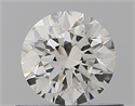 Natural Diamond 0.50 Carats, Round with Excellent Cut, H Color, VVS2 Clarity and Certified by GIA