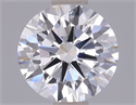 Lab Grown Diamond 1.04 Carats, Round with Ideal Cut, E Color, VVS2 Clarity and Certified by IGI
