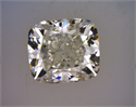Natural Diamond 0.90 Carats, Cushion with  Cut, L Color, SI1 Clarity and Certified by GIA