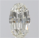 Natural Diamond 1.50 Carats, Oval with  Cut, J Color, SI2 Clarity and Certified by GIA