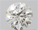 Diamante Natural 0.57 quilates, Redondo , Color I, claridad IF y certificado GIA