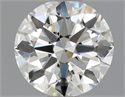 Natural Diamond 0.70 Carats, Round with Excellent Cut, I Color, VS2 Clarity and Certified by GIA