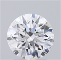 Lab Grown Diamond 2.01 Carats, Round with Ideal Cut, D Color, VS2 Clarity and Certified by IGI