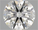 Diamante Natural 0.73 quilates, Redondo , Color H, claridad VVS2 y certificado GIA