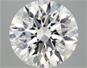 Lab Grown Diamond 5.09 Carats, Round with Excellent Cut, E Color, VS1 Clarity and Certified by IGI