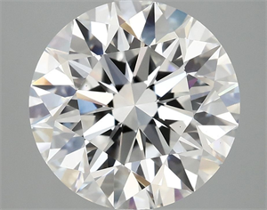 Picture of Lab Grown Diamond 5.09 Carats, Round with Excellent Cut, E Color, VS1 Clarity and Certified by IGI