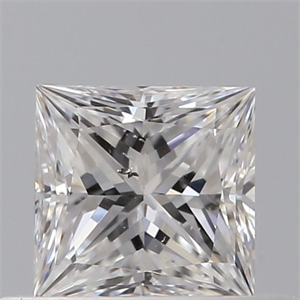 Foto Diamante Natural 0.41 quilates, Princesa , Color D, claridad SI1 y certificado GIA de