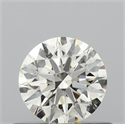 Diamante Natural 0.50 quilates, Redondo , Color L, claridad VS2 y certificado GIA
