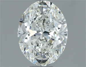 Foto Diamante Natural 1.01 quilates, Ovalado , Color H, claridad VS1 y certificado GIA de