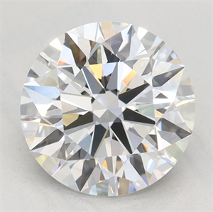 Picture of Lab Grown Diamond 2.12 Carats, Round with Ideal Cut, D Color, VVS1 Clarity and Certified by IGI