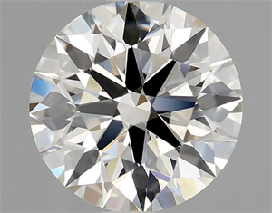 Picture of Natural Diamond 1.18 Carats, Round with Excellent Cut, K Color, VVS2 Clarity and Certified by GIA