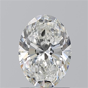 Picture of Natural Diamond 1.22 Carats, Oval with  Cut, G Color, VVS1 Clarity and Certified by GIA
