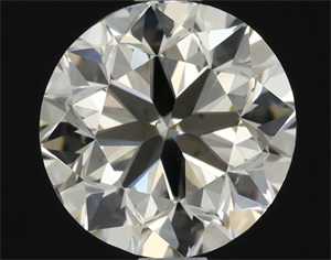Picture of Natural Diamond 1.35 Carats, Round with Excellent Cut, K Color, VS2 Clarity and Certified by HRD
