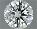 Natural Diamond 0.52 Carats, Round with Excellent Cut, I Color, VVS1 Clarity and Certified by IGI